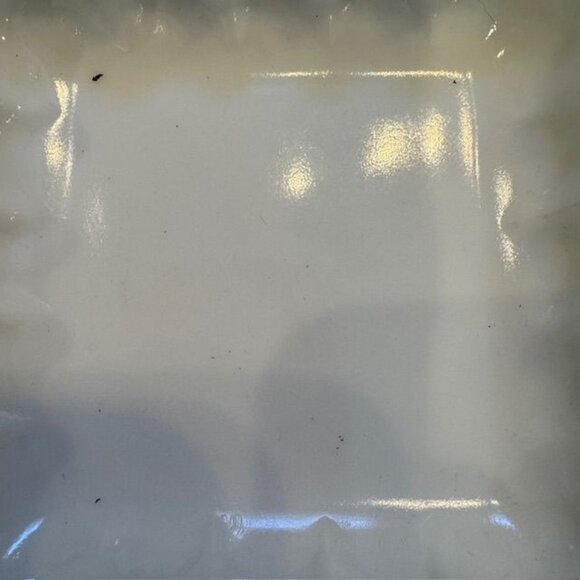 Vintage Fenton Glass Ashtray Hobnail White Milk Glass Square 5" - Picture 3 of 6